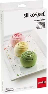 Silikomart Silikonová pečicí forma na dezerty Silikomart Mini Girotondo 6ks