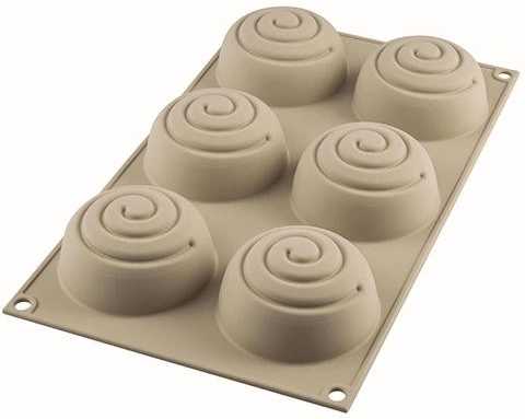 Silikomart Silikonová pečicí forma na dezerty Silikomart Mini Girotondo 6ks