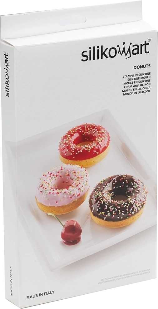 Silikomart Silikonová forma na donuty Silikomart Donuts 6ks