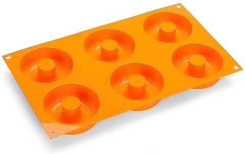 Silikomart Silikonová forma na donuty Silikomart Donuts 6ks