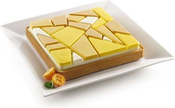 Silikomart Sada na pečení dortu s vykrajovátkem Silikomart Kit Tarte Liberty