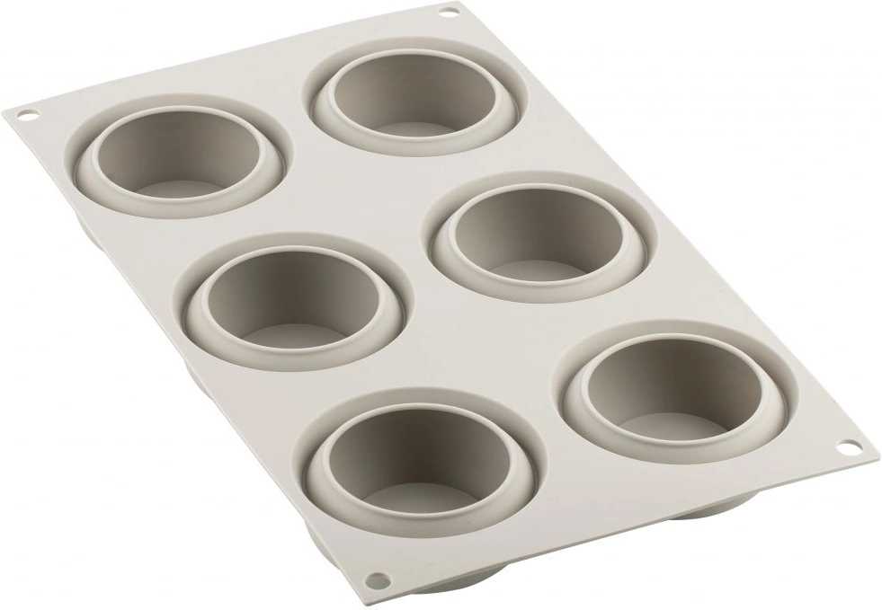 Silikomart Silikonová pečicí forma na mini dezerty Silikomart Mini Dot 6ks