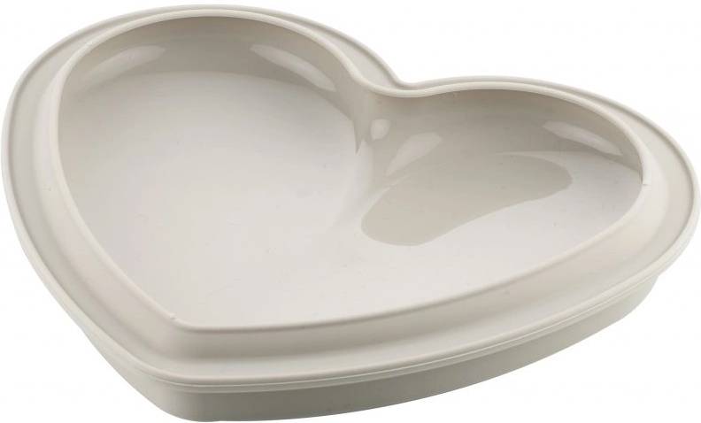 Silikomart Sada na pečení dortu s vykrajovátkem Srdce  Silikomart Kit Tarte Mon Amour