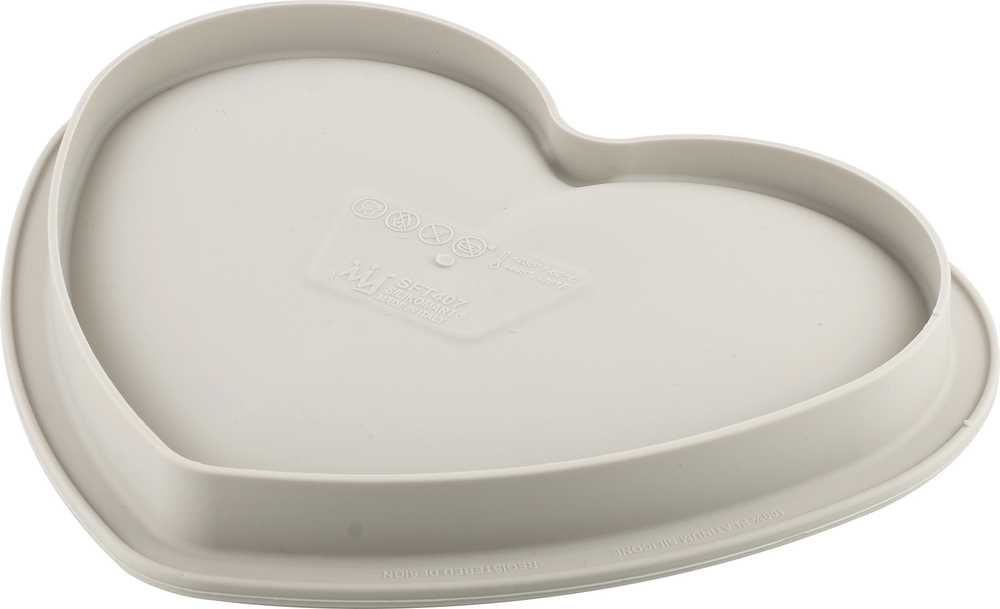 Silikomart Sada na pečení dortu s vykrajovátkem Srdce  Silikomart Kit Tarte Mon Amour