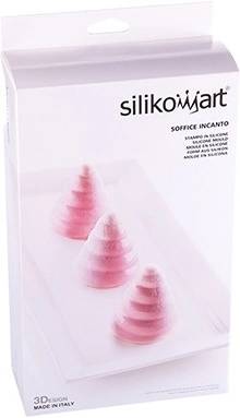 Silikomart Silikonová pečicí forma na dezerty Silikomart Soffice Incanto 6ks
