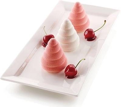 Silikomart Silikonová pečicí forma na dezerty Silikomart Soffice Incanto 6ks