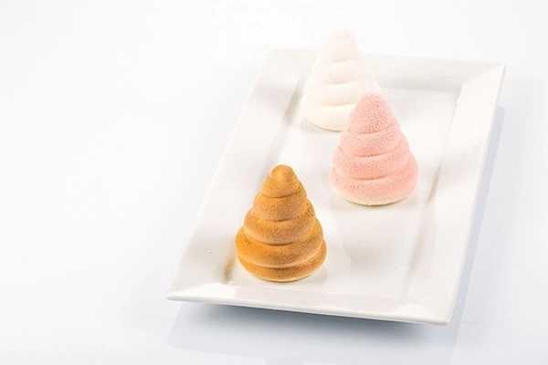 Silikomart Silikonová pečicí forma na dezerty Silikomart Soffice Incanto 6ks