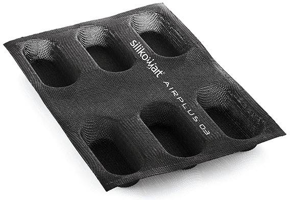 Silikomart Silikonová podložka na pečení mini koláčů Silikomart Air Plus 03 Plum Cake Mini | 2ks