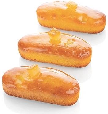 Silikomart Silikonová podložka na pečení mini koláčů Silikomart Air Plus 03 Plum Cake Mini | 2ks