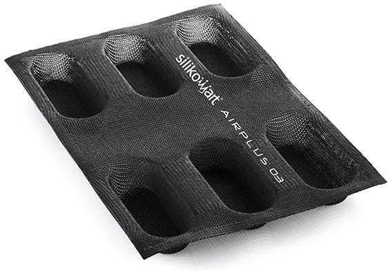 Silikomart Silikonová podložka na pečení mini koláčů Silikomart Air Plus 03 Plum Cake Mini | 2ks