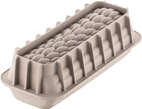 Silikomart Silikonová pečicí forma na dort Silikomart BUCHE QUENELLE