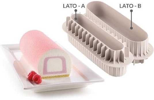 Silikomart Silikonová pečicí forma na dort Silikomart INSERTO BUCHE