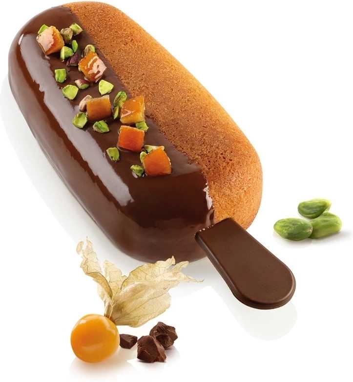 Silikomart Silikonová forma na velký nanuk Silikomart GEL01 XXL, 18,5 x 9,5 cm