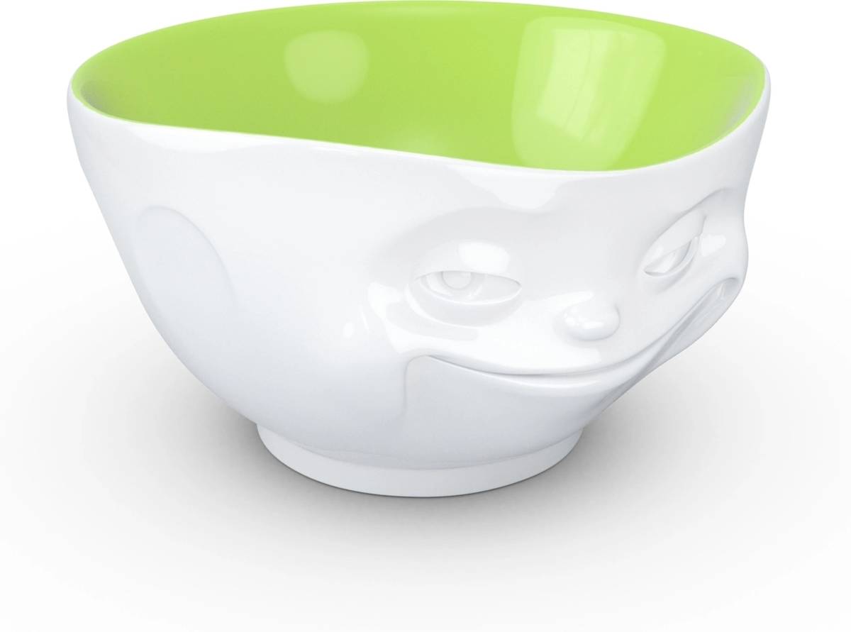 58products Porcelánová miska Tassen 58products | Smějící, pistáciová uvnitř