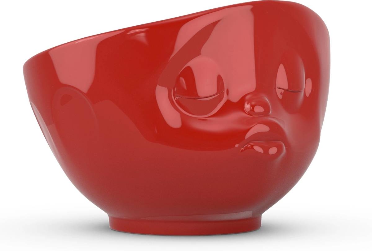 58products Porcelánová miska Tassen 58products | Líbající, červená
