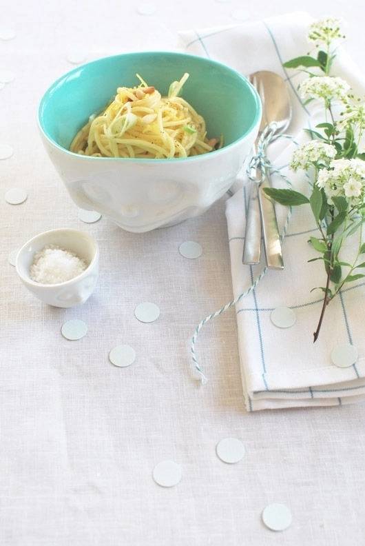 58products Porcelánová miska Tassen 58products | Zamilovaná, modrá uvnitř