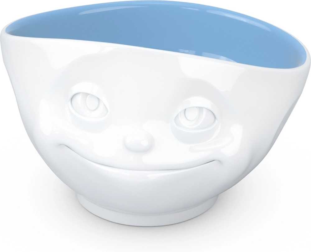 58products Porcelánová miska Tassen 58products | Zamilovaná, modrá uvnitř