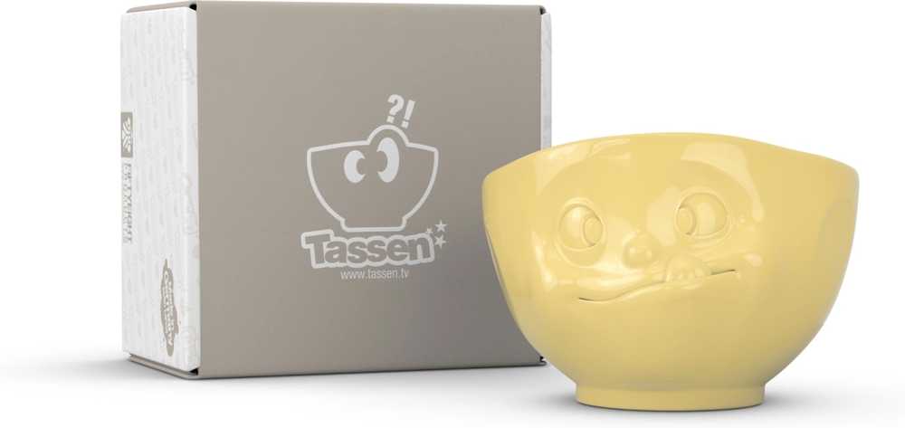 58products Porcelánová miska Tassen 58products | Tasty, žlutá