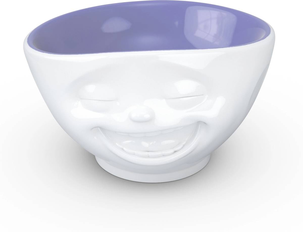 58products Porcelánová miska Tassen 58products | Výsmatá, purpurová uvnitř