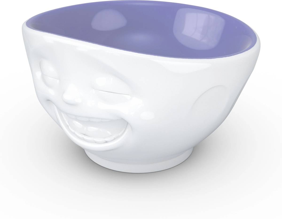 58products Porcelánová miska Tassen 58products | Výsmatá, purpurová uvnitř