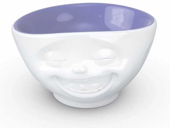 58products Porcelánová miska Tassen 58products | Výsmatá, purpurová uvnitř