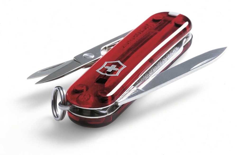 Victorinox Kapesní nůž SIGNATURE RUBY transpar.