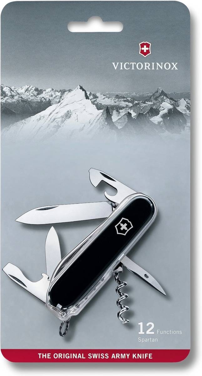 Victorinox Kapesní nůž SPARTAN černý blistr
