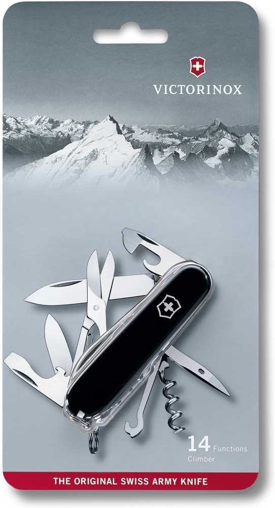 Victorinox Kapesní nůž CLIMBER černý v blistru