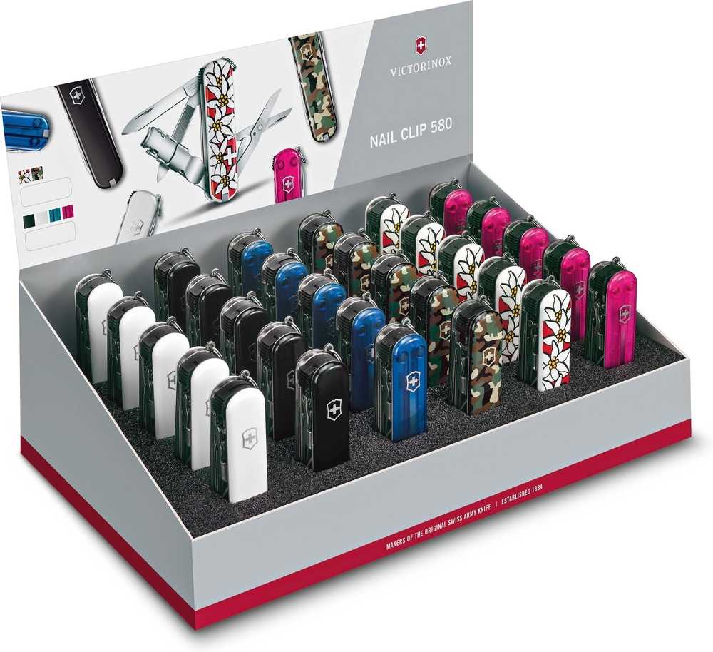 Victorinox Kapesní nůž Nail Clip 580 sada 30 ks