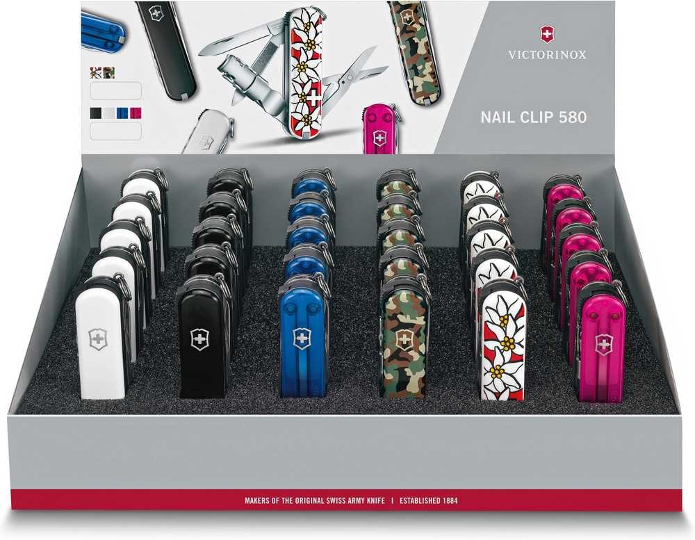 Victorinox Kapesní nůž Nail Clip 580 sada 30 ks