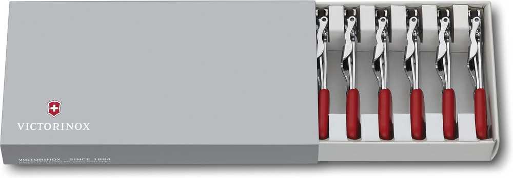 Victorinox Nail Clipper Set, červený, 10 ks, prodejní krabička