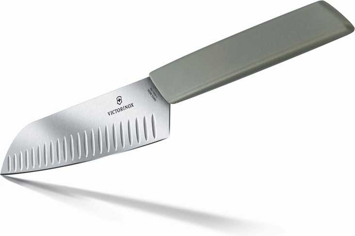 Victorinox Nůž Santoku 17 cm, Swiss Modern, olivový