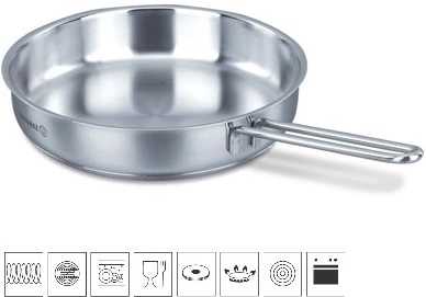 Korkmaz Perla - nerezová pánev 24 cm