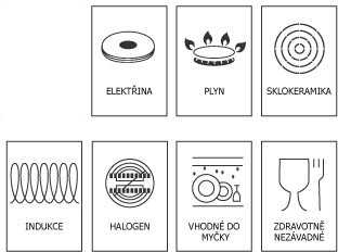 Korkmaz Flora - sada nerezových hrnců černá