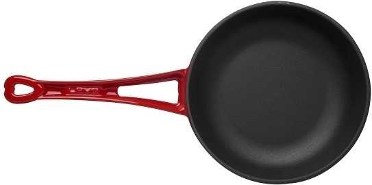 Lava Metal Litinová pánev 24cm - červená