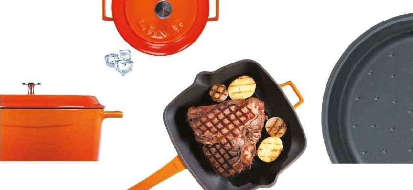 Lava Metal Litinový hrnec kulatý 14cm - zelený