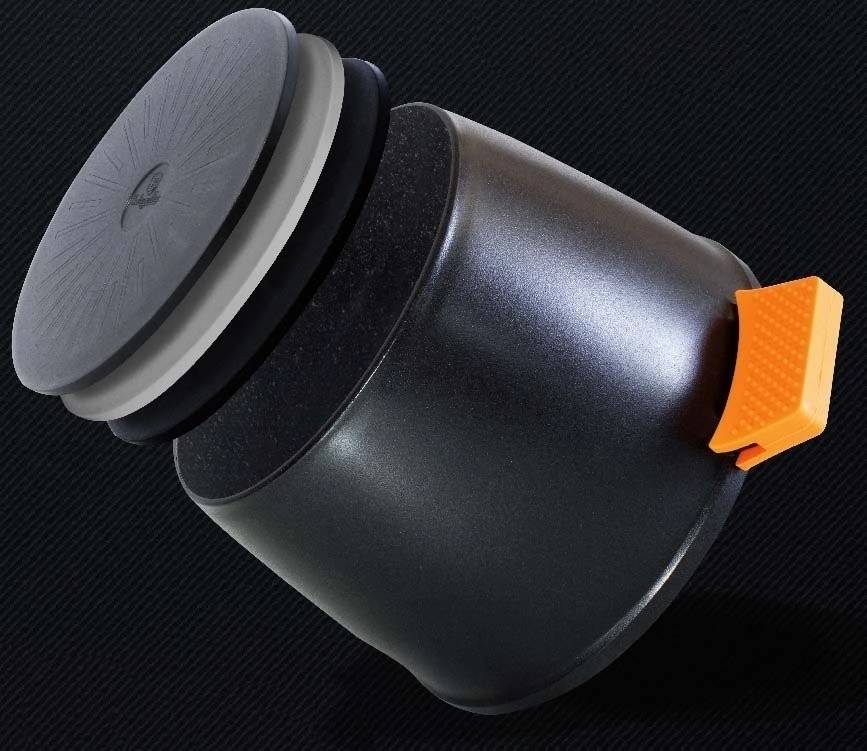 Berlingerhaus Hrnec s mramorovým povrchem a poklicí 28 cm Granit Diamond Line