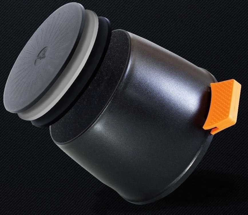 Berlingerhaus Hrnec s mramorovým povrchem a poklicí 28 cm Granit Diamond Line