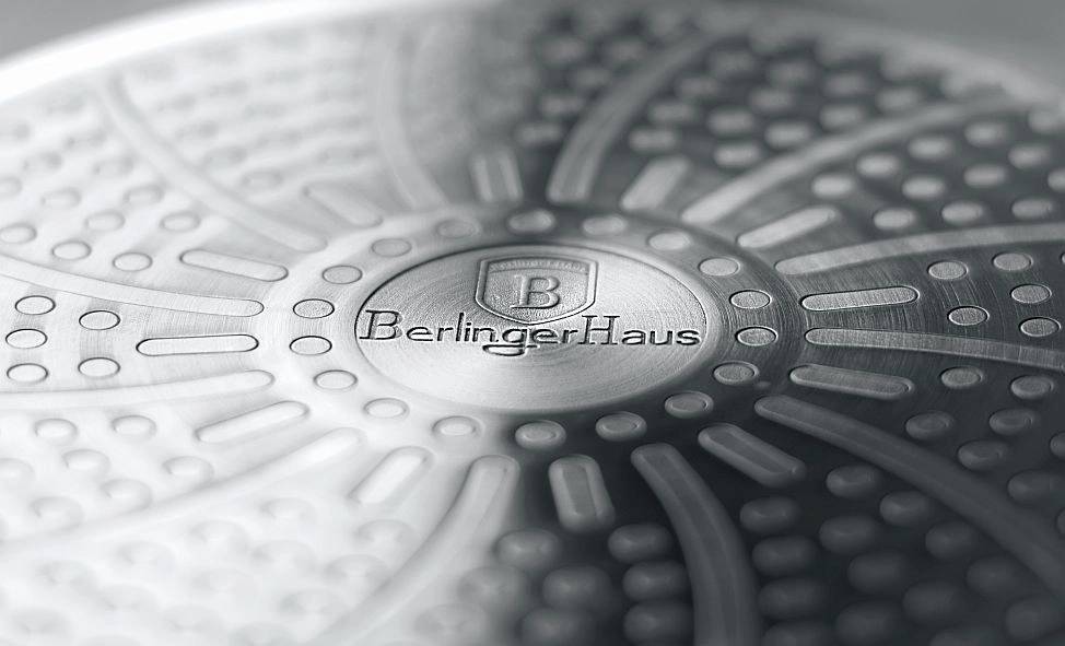 Berlingerhaus Kastrol s mramorovým povrchem a poklicí 20 cm Forest Line