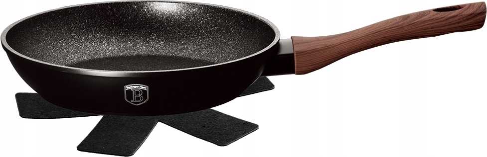 Berlingerhaus Pánev s mramorovým povrchem 20 cm EBONY Line Rosewood