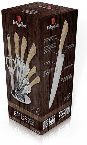 Berlingerhaus Sada nožů ve stojanu Forest Line 8 ks