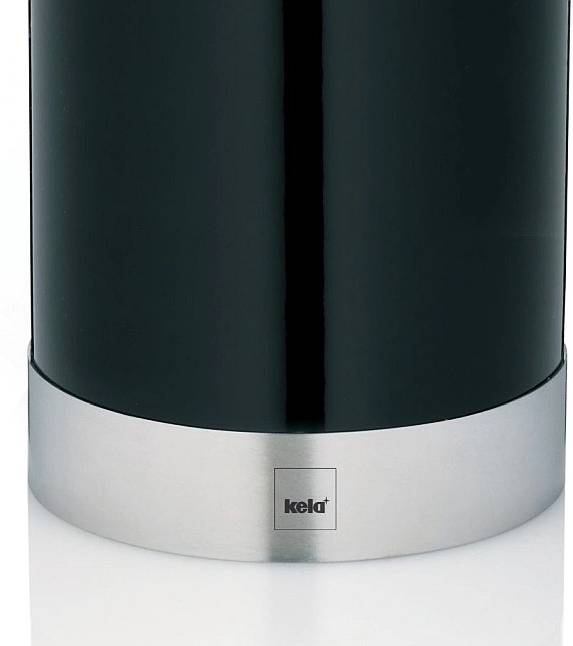 Kela Sada kuchyňských nožů 5 ks ve stojanu ACIDA černá