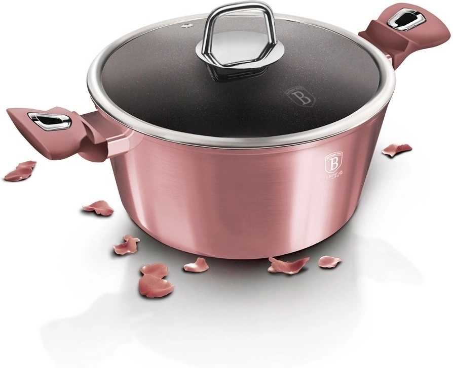 Berlingerhaus Sada nádobí s mramorovým povrchem 15 ks I-Rose Edition