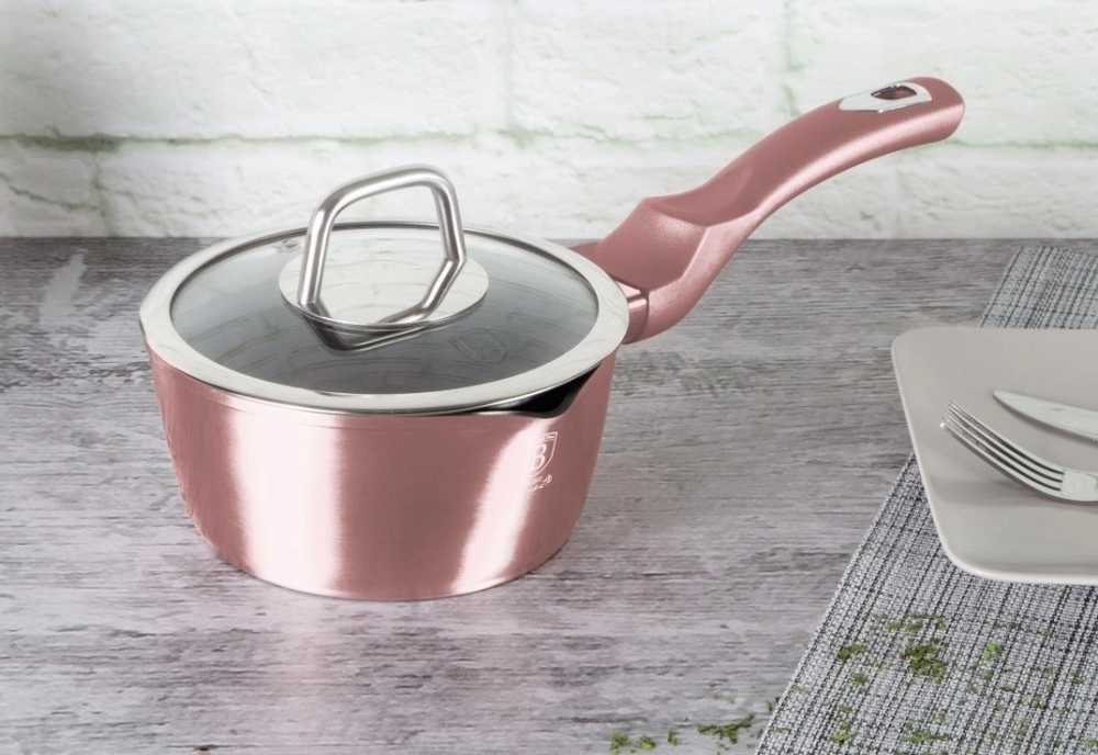 Berlingerhaus Sada nádobí s mramorovým povrchem 15 ks I-Rose Edition