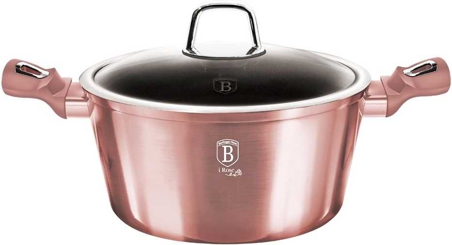 Berlingerhaus Sada nádobí s mramorovým povrchem 15 ks I-Rose Edition