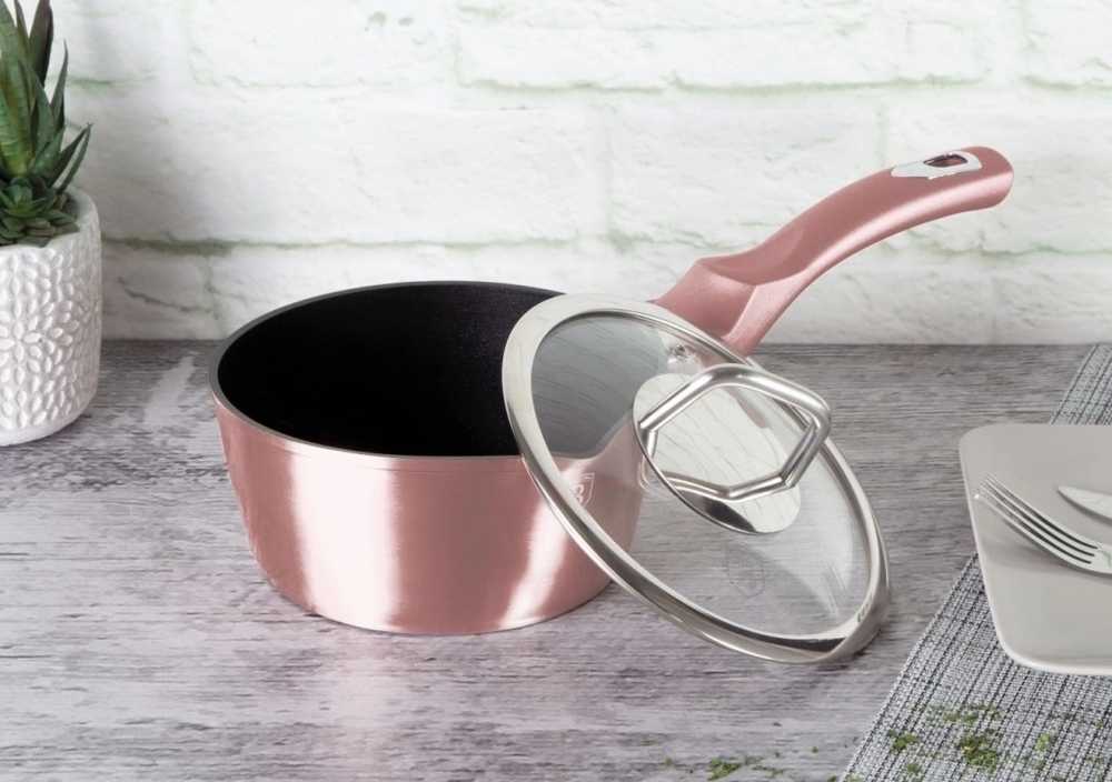 Berlingerhaus Sada nádobí s mramorovým povrchem 15 ks I-Rose Edition