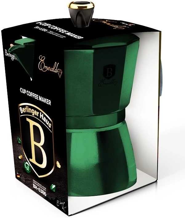 Berlingerhaus Konvice na espresso 2 šálky Emerald Collection