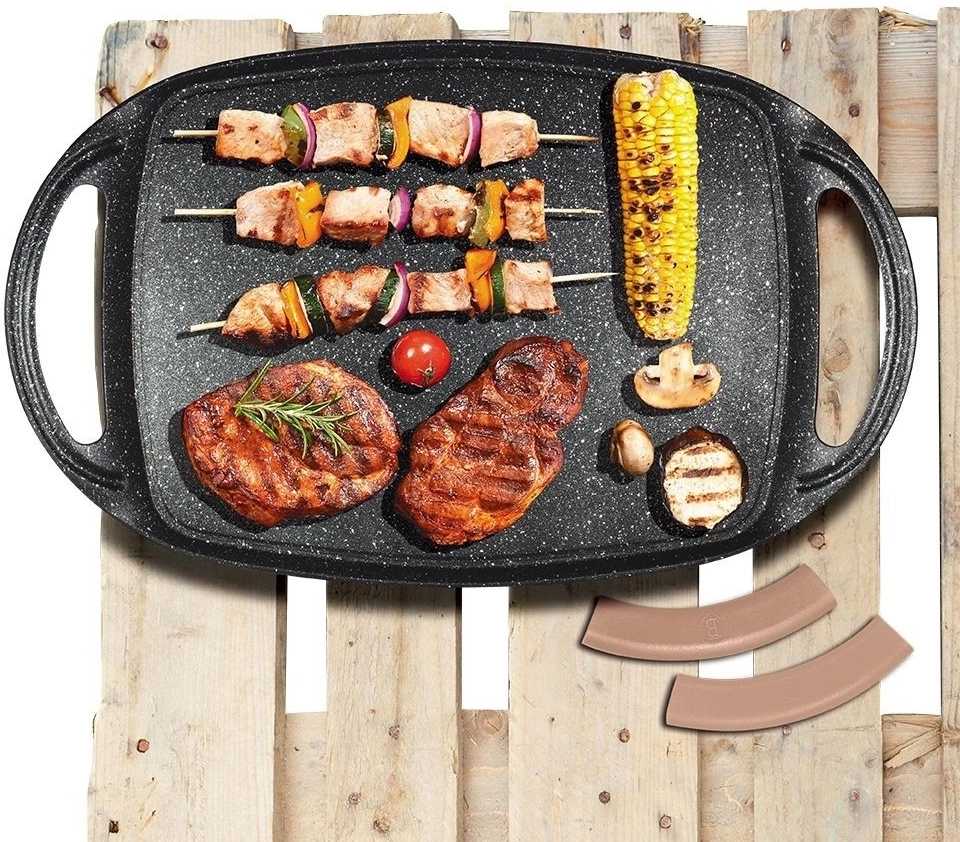 Berlingerhaus Grilovací deska s mramorovým povrchem 36 cm Rose Gold Metallic Line