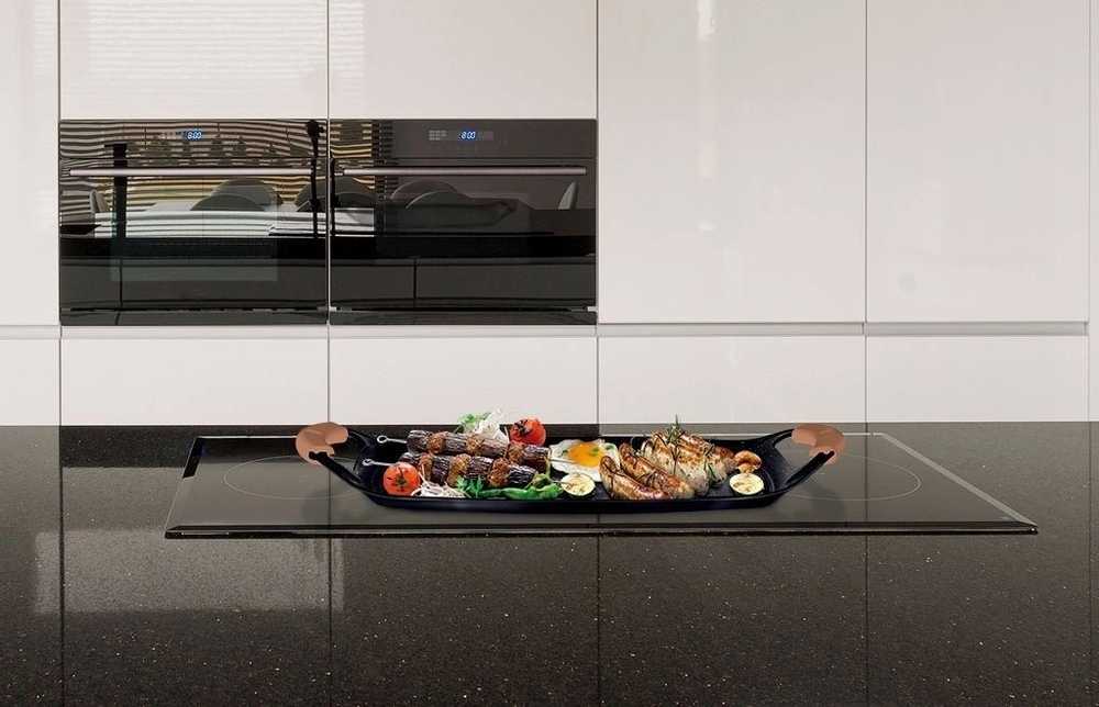 Berlingerhaus Grilovací deska s mramorovým povrchem 36 cm Rose Gold Metallic Line