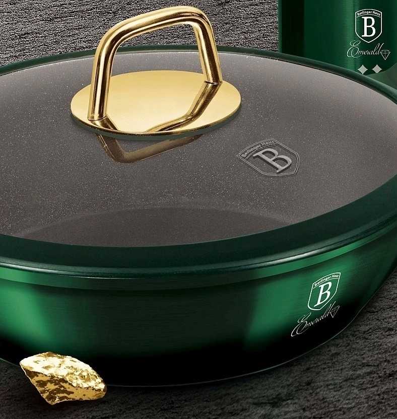 Berlingerhaus Sada nádobí s titanovým povrchem 10 ks Emerald Collection